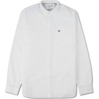 👉 Overhemd XL s male wit mannen Regular fit Oxford-katoenen voor heren