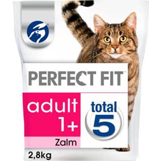 👉 Kattenvoer Perfect Fit Droogvoer Adult Zalm - 2.8 kg 4008429090462 4008429088223
