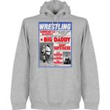 👉 Poster grijs Big Daddy vs Giant Haystack Wrestling Hoodie -Grijs