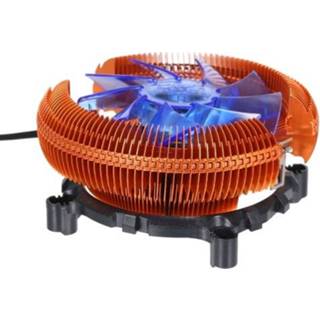 Radiator Hydraulic CPU Cooler Heatpipe Fans Quiet Heatsink for Intel 1156 1155 1150 1151 LED Light