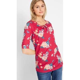 Vrouwen dameskleding rood Tuniekblouse 8718144185737