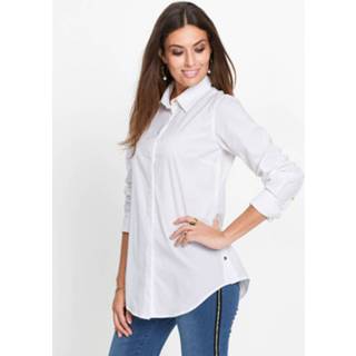 👉 Blouse lange mouw vrouwen dameskleding wit Longblouse