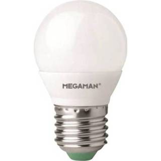 👉 Ledlamp LED-lamp E27 Kogel 5.5 W = 40 Warmwit 1 stuks Megaman LG2605.5 2800K 4020856210831