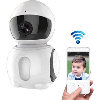 👉 Steun wit Anpwoo AP006 2.0MP 1080 P 1/2.7 inch HD WiFi IP-Camera de opsporing van motie / nacht Vision(White) 6471542479786