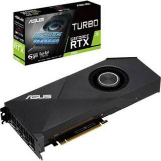 👉 Videokaart Asus Nvidia GeForce RTX2060 Turbo 6 GB GDDR6-RAM PCIe x16 HDMI, DisplayPort 4718017221337