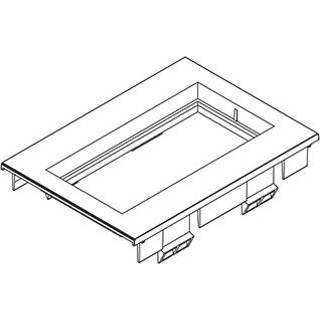 👉 Afdekraam wit kunststof Rehau SIGNA IN kunststof, zuiver, wit, 2 eenheden 4007360481933