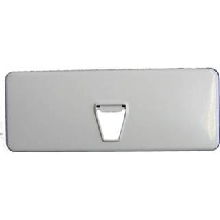 Wit kunststof Wisa spoelres deksel, wit, spec voor 250 8711778018594