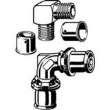 👉 Viega persfitting met 2 aansluiting Pexfit 2716, brons, knie 4015211397500