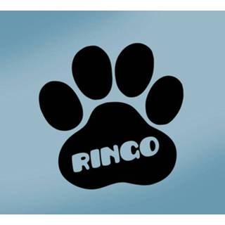 👉 Muursticker nederlands Muurstickers dieren hondenpoot afdruk