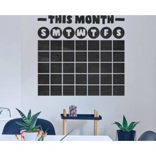 👉 Krijtbord nederlands sticker Kalender
