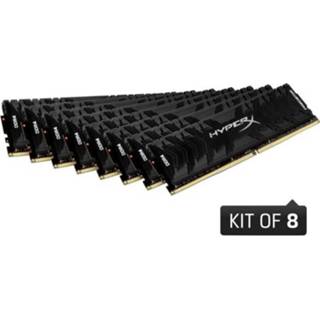👉 PC-werkgeheugen kit Kingston HyperX Predator - DDR4 128 GB: 8 x 16 HX430C15PB3K8/128 GB DDR4-RAM 3000 MHz CL15 740617270525
