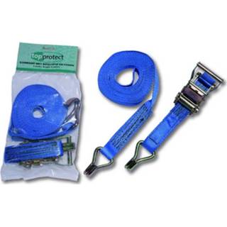 👉 Loadlok blauw active 14002615 Spanband met ratelgesp en haken - 6 x 35mm 8717568990958