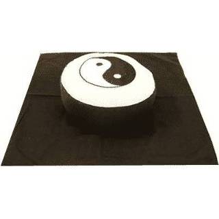 👉 Dag crème zwart active Meditatie Set Yin Yang symbool -