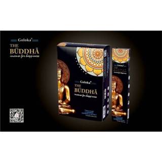 👉 Wierook zwart active Goloka Mystirious Black Buddha (12 pakjes) 8906051434288