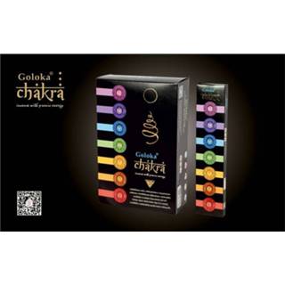 👉 Wierook zwart active Goloka Mystirious Black Chakra (12 pakjes) 8906051434301