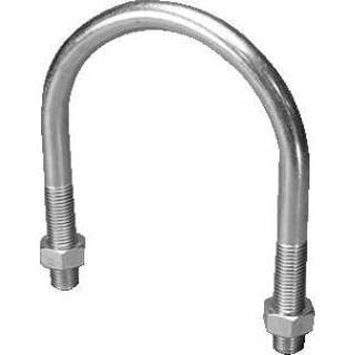 👉 Staal Caddy u-beugel, staal, ho 58mm, uitwendige buisdiameter 27mm, elektrolytisch verzinkt 8711893008968