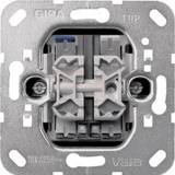 👉 Serieschakelaar metaal Gira 2-voudig inbouw basiselement t.b.v. serie schakelaar controle verlichting 4010337041801