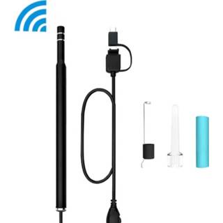 👉 Oorbel Iw99B 1.3MP WiFi HD visuele endoscoop Borescope met 6 LED's waterdicht IP67 Lens Diameter: 5.5 mm lengte: 2 m 6922597161756