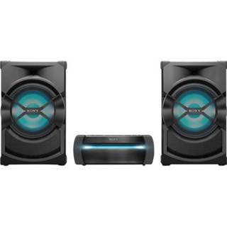 👉 Stereoset zwart Sony Shake X30D Bluetooth, DVD, NFC, FM, USB Incl. karaoke-functie, Sfeerverlichting 5013493350465