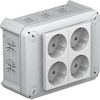 👉 Obo doos voor montage op wand/plafond T-Box 100, max. 2.5mm², rechthoek 4012195615903
