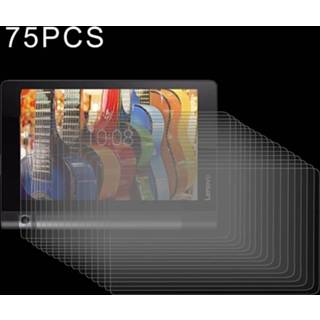 👉 Getemperd glas 75 pc's voor Lenovo YOGA Tab 3 10 inch / YT3-X50F 0 0.3mm 9H hardheid scherm Film 6953644971837