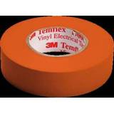 Oranje PVC 3M zelfklevende tape T1500 Temflex T1000, PVC, oranje, (lxb) 20mx19mm 4001895959646