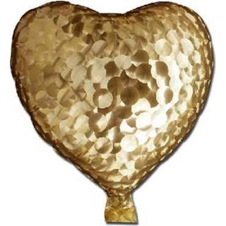 👉 Goud Gold Jewelry Holographic Foil Heart 5in/12.5cm