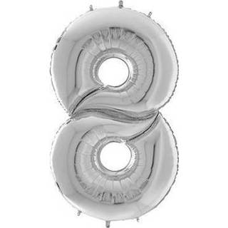 👉 Zilver 8 Gigaloon Silver Foil Number 64in/162cm
