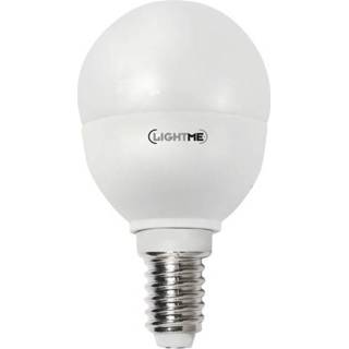 👉 Ledlamp a+ LED-lamp E14 Kogel 5.5 W = 40 Warmwit 1 stuks LightMe LM85215 4020856852154