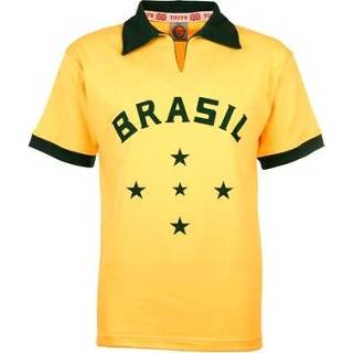 👉 Voetbalshirt Brazilië Retro WK 1960's