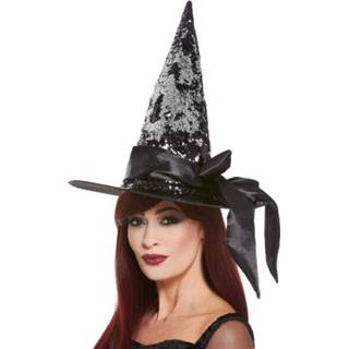 👉 Not applicable unisex Deluxe Reversible Sequin Witch Hat 5020570542439