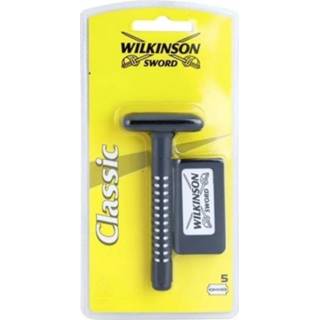 👉 Mes Wilkinson Sword Classic houder incl 5 mesjes 4027800015504