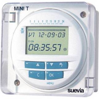 👉 Suevia Practic Log Inbouwtimer Digitaal 230 V/AC 16 A/230 V 8426709800338