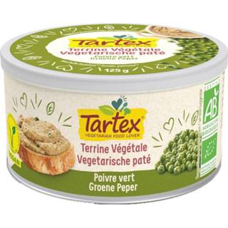 👉 Groene Tartex Vegetarische Paté Peper 4005514094824