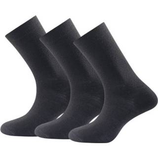 👉 Sock zwart uniseks Devold - Daily Light 3-Pack Merino sokken maat 36-40, 7028567193815