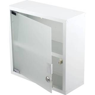 Spiegelkast Differnz Quadro 30x30x12 Wit 8710735766578