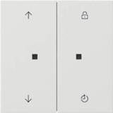 👉 Gira F100 System 3000 opzetstuk bedieningselement Memory, zuiverwit 4010337027409