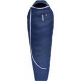👉 Donzen slaapzak blauw 230 uniseks Grüezi Bag - Biopod DownWool Ice 200 maat x 85 55 cm, 4260595260272
