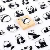 👉 Kladblok 45 Pcs /Pack Cute Animals Panda Decoration Adhesive Stickers Diy Cartoon Diary Sticker Scrapbook Stationery