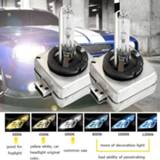 👉 Hoofdlamp wit 1pair Xenon DS1 35w D1s 5000k 4300k Warm White Car Light HID Headlight 6000k 8000k D1c 10000k 12000k Bulb D1R