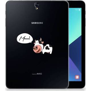 👉 Tablethoes Samsung Galaxy Tab S3 9.7 Tablethoesje Design Cow 8720091876064