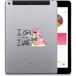 👉 Tablethoes Apple iPad 9.7 2018 | 2017 Uniek Tablethoesje i Can 8720091042445