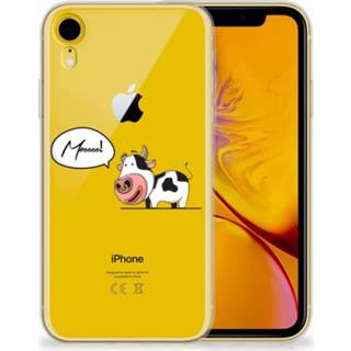👉 Apple iPhone Xr TPU Hoesje Design Cow 8720091205390