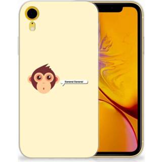 👉 Apple iPhone Xr Uniek TPU Hoesje Monkey 8720091279315