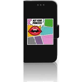 👉 Samsung Galaxy Core Prime Uniek Boekhoesje Popart Princess 8720091399822