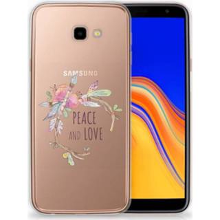 👉 Samsung Galaxy J4 Plus (2018) Uniek TPU Hoesje Boho Dreamcatcher 8720091078895