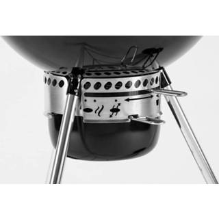 👉 Weber Master-Touch GBS - Houtskoolbarbecue - Zwart - ø57 cm