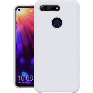 👉 Wit silicone Honor View 20 Liquid Cover - 5712580004822