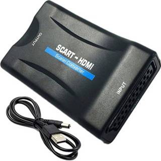 👉 Scart / HDMI 1080p AV Adapter met USB Kabel