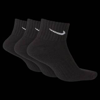 👉 Nike Cushion Trainingsenkelsokken (3 paar) - Zwart